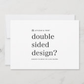 Uitnodiging Uw ontwerp uploaden 13 x 18 cm (Achterkant)