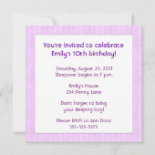 Uitnodiging van afzonderlijke partijen (Achterkant)