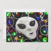 Uitnodiging van Alien Party (Voorkant)