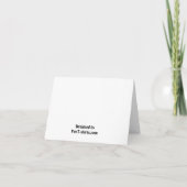 uitnodiging van Bachelorette (Achterkant)