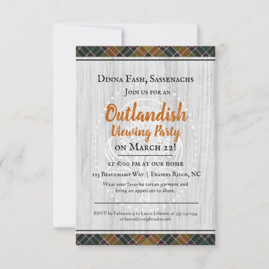 Uitnodiging van buitenlanders (Voorkant)