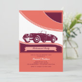 Uitnodiging van Classy Motorcar (Staand voorkant)