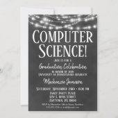 Uitnodiging van Computer Science Graduation Party (Voorkant)