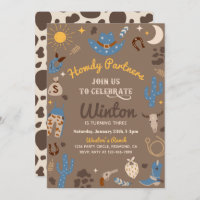 uitnodiging van Cowboy Birthday | Westerne uitnodi