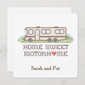 Uitnodiging van de aftredingspartij (Voorkant / Achterkant)