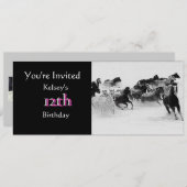 Uitnodiging van de Arabische Paard (Voorkant / Achterkant)