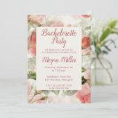  uitnodiging van de Bachelorette (Staand voorkant)