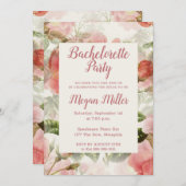  uitnodiging van de Bachelorette (Voorkant / Achterkant)