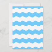 Uitnodiging van de Ball Birthday Pool Party (Achterkant)