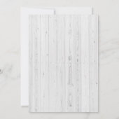 Uitnodiging van de Baseball Birthday Party (Achterkant)