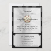 Uitnodiging van de Baseball Field Pass Retirement (Achterkant)