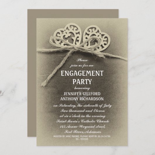 uitnodiging van de belangengroep rustige (Voorkant / Achterkant)