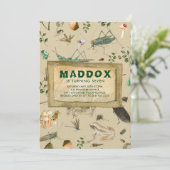  uitnodiging van de Birthday Party (Staand voorkant)