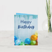 uitnodiging van de Birthday Party (Achterkant)