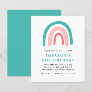 Uitnodiging van de Birthday Party van het Kind Beg