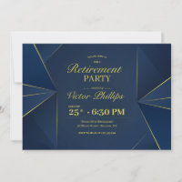 Uitnodiging van de blauwe polygononale partij voor