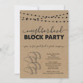 Uitnodiging van de Blokgroep Taco (Voorkant)