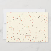 Uitnodiging van de Blokpartij van de herfst (Achterkant)