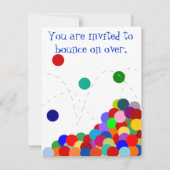 Uitnodiging van de Bouncerende Partij (Voorkant)