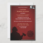 Uitnodiging van de brandweerpartij (Voorkant)