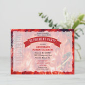 Uitnodiging van de brandweerpartij (Staand voorkant)