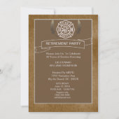 Uitnodiging van de brandweerpartij (Voorkant)