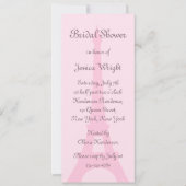 uitnodiging van de Bridal van Parijs (Voorkant)