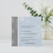 Uitnodiging van de Corporate Holiday Party (Staand voorkant)