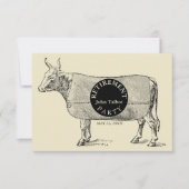 Uitnodiging van de Cow Blanket Retirement Party 1 (Voorkant)