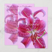 Uitnodiging van de dag—Het Overzicht van Stargazer (Voorkant / Achterkant)