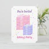 Uitnodiging van de Dag van de Dag met Jouw naam (Staand voorkant)