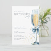 Uitnodiging van de Dag van de Dag van de Champagne (Staand voorkant)