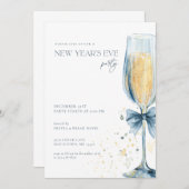 Uitnodiging van de Dag van de Dag van de Champagne (Voorkant / Achterkant)