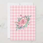 Uitnodiging van de Derby Horse Racing Party (Achterkant)