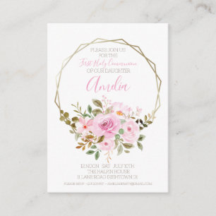 Uitnodiging van de eerste Heilige Communistische P