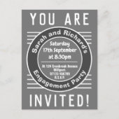 Uitnodiging van de Engagement Party (Voorkant)