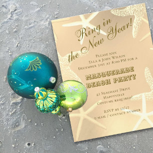 Uitnodiging van de "Eve Beach Party" van Starfish 