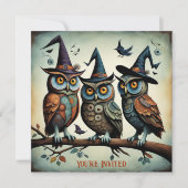 Uitnodiging van de Feathered Coven (Voorkant)