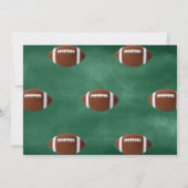 Uitnodiging van de football (Achterkant)