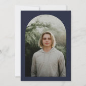 Uitnodiging van de Foto van de Graduation van de P (Achterkant)