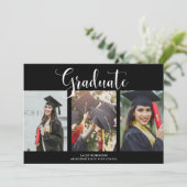 Uitnodiging van de Fotopartij van het afstuderen A (Staand voorkant)