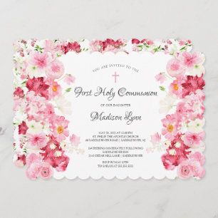 Uitnodiging van de Gemeenschap van de lente-bloese