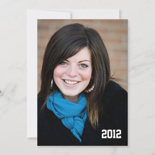 Uitnodiging van de Graduation Party (Voorkant)