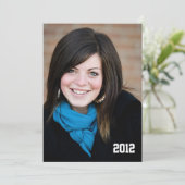 Uitnodiging van de Graduation Party (Staand voorkant)