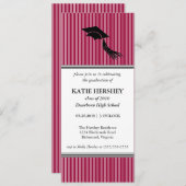 Uitnodiging van de Graduation Party (Voorkant / Achterkant)