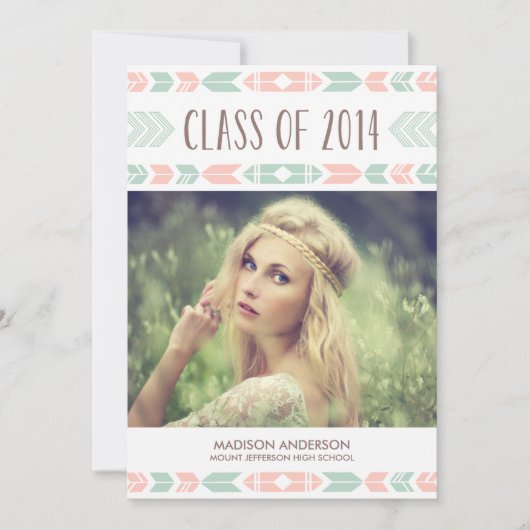 Uitnodiging van de Graduation Party 2014 (Voorkant)