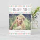 Uitnodiging van de Graduation Party 2014 (Staand voorkant)