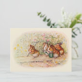 Uitnodiging van de Guinee-Bissau-partij (Staand voorkant)