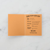 Uitnodiging van de Halloween Witch Party (Binnen)