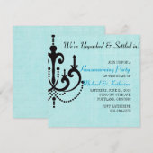 Uitnodiging van de handelaarster van de Housewarmi (Voorkant / Achterkant)